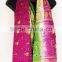 Exporter Of Cotton Kantha Stoles Indian