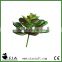 Plum Green Plastic Faux Succulents Aeonium for Wreath