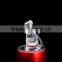 Chinese zodiac animal mouse figurines crystal gift craft for sale from Yiwu ruiliang handcraft factory