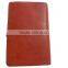 2016 new design A4 pu leather zipper portfolio, leather portfolio with calculator and pen