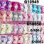 baby crystal ribbon flower hair clips wholesale