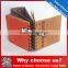 Customized practical creative design desk table calendars leather/leather desk calendar design