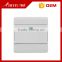 PC Material White Color Home electric Wall Switch with 1 gang 2 way switch
