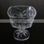Glass Dessert Bowl with Stand Glass Ice Cream Bowl