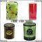Round Nice Design Tea Can Tea Tin Box, Made Of Tinplate