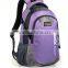 Korean color block lover men and women computer backpack bag Students school bag