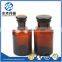 500ml amber wide mouth laboratory industrial use glass reagent bottle