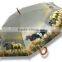 23 inch automatic craft horse wooden shaft umbrella