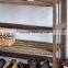 Free standing 3 tier quality product shoe rack/shelves display