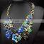 Colorful Flower Necklace For Women Fashion Necklace Collar Jewelry New Design