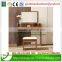 wooden modern makeup table with mirror dressing table with mirror