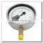 High quality 6 inch stainless steel brass internal pressure gauge tester