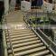 Automatic case transportation roller conveyor system
