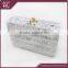 Guangzhou customized fashionable acrylic clutch handbag with metal chain                        
                                                Quality Choice