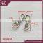 small swivel snap hook shiny silver hook