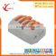 Ningbo Sineyi 222 Seriesblock terminal high quality 5P locking wire terminals wago compact connectors