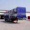 High quality hot sale 3 axles semi trailer side wall semi trailer / box trailer