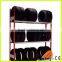 tyre rack storage racks, spare parts rack, carpet storage rack