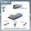 Trapezoid roof solar kits