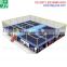 Big high quality square trampolines bungee trampoline with net retail