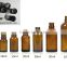 20ml glass boston shape Essential oil bottles with Explosion-proof bottle caps