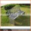Patio Park Stainless Steel Bench