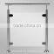 Stainless Steel Balustrade Post 1100mm High with 4 Glass Clamps (double way)