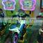 LED screen glassfibre kiddie ride amusement park 3d video car racing game machine