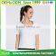 Custom Women's O Neck Soft Extile Blank T Shirt Ladies Elastic Slim Fit Tee Shirt