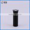 Luxury flashlight shape matte black empty lipstick container
