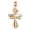 SRP8360 Multi-Color China Wholesale Cremation Jewelry Cross Stainless Steel Cremation Urn Pendant