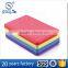 EVA High density professional yoga blocks manufacturer with embossed logo
