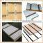 Melamine or PVC slotted MDF board for furniture