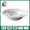 Wholesale fine royal new bone china white embossed ceramic salad bowl with crown design