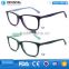 Textured Acetate glasses Pure Color in Middle Commercial Eyewear Frame