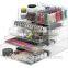 wholesale acrylic makeup organizer with drawers