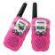 Updated Pink retevis RT-388 0.5W 22 Channel 462.5625-467.7250 UHF rechargable mini 2 way Radio