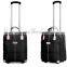 high quality nylon travel wheeled trolley luggage