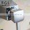 BAOGELI12135 hotal balfour bathroom accessory chrome fishing double robe hooks