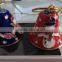 cloisonne enamel handmade1.5" red and blue small Christmas Bells