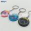 good quality 3d rubber key chain car logo