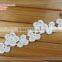 new high quality 1cm width fashion embroidery water soluble lace trimming
