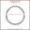 Korean Style Latest Design Silver Wedding Ring