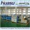 pe tube machine single wall corrugated pipe line
