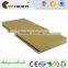 Solid timber HDPE deck wood composite