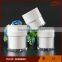 Round cosmetics jars plastic cosmetic cream container