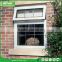 American Style Window Double Glass PVC Double Hung Window Commercial Window Price