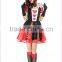 Pretty Queen Fancy Dress Queen of Hearts Costume Sexy Fairy Tale Costumes