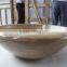 Best quality honey onyx luxury wash basins and sinks,wash basin countertop marble wash basin stone