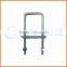 Customized wholesale quality m6 square u bolt